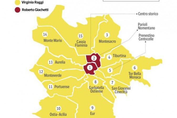 Come sta cambiando la mappa elettorale di Roma TPI