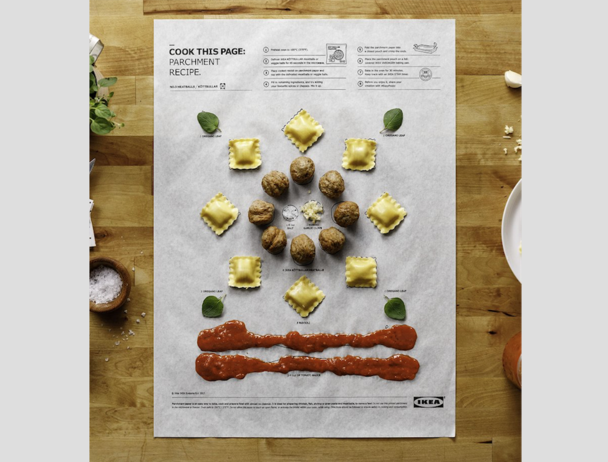 I poster Ikea che si possono cucinare