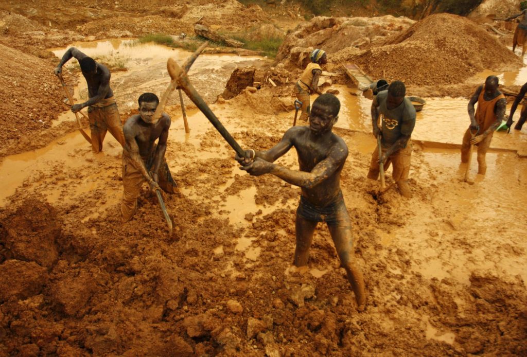 miniere d'oro Ghana