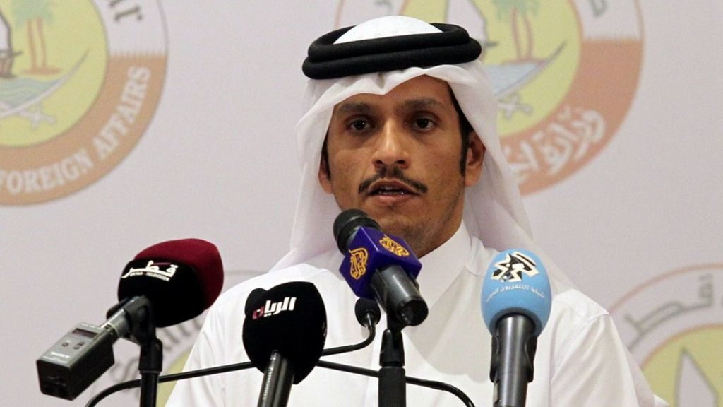 Il ministro degli esteri del Qatar