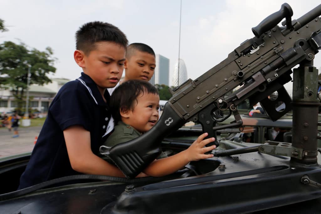 Thailandia armi da fuoco