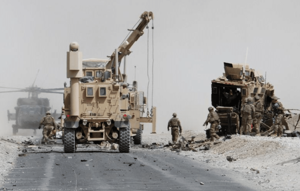 afghanistan kandahar convoglio