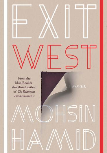 La copertina del libro Exit West di Mohsin Hamid