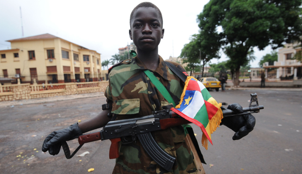repubblica centrafricana-combattente