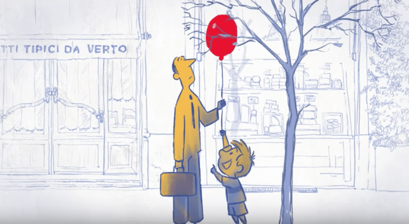 Bozzetto corto animato sull'empatia