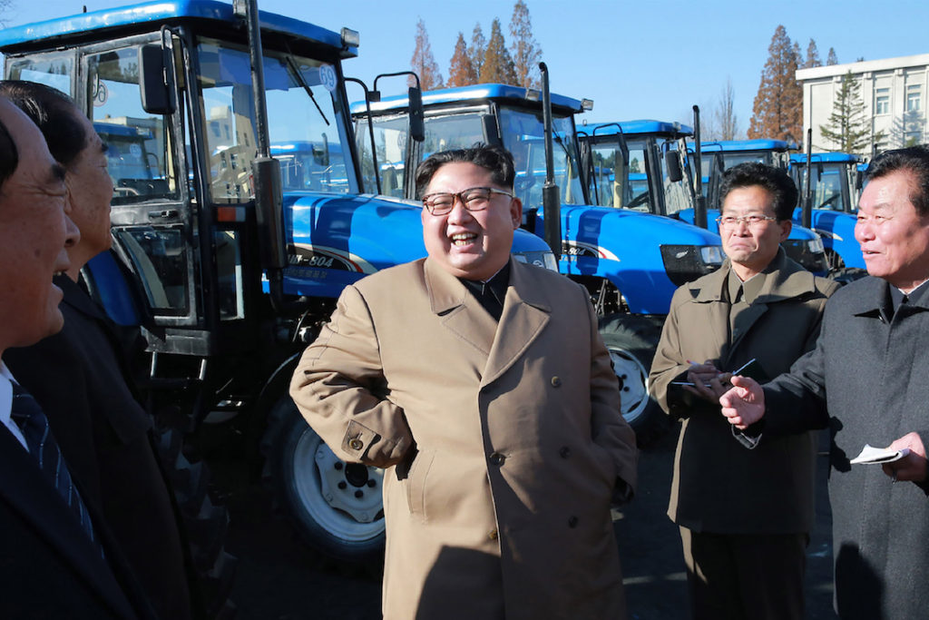 Jim Jong Un. Credit: AFP PHOTO / KCNA VIA KNS