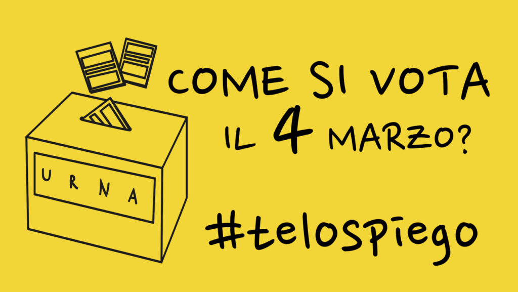 elezioni come si vota domenica 4 marzo