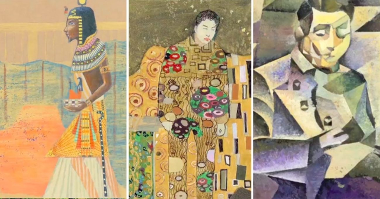 evoluzione storia arte video