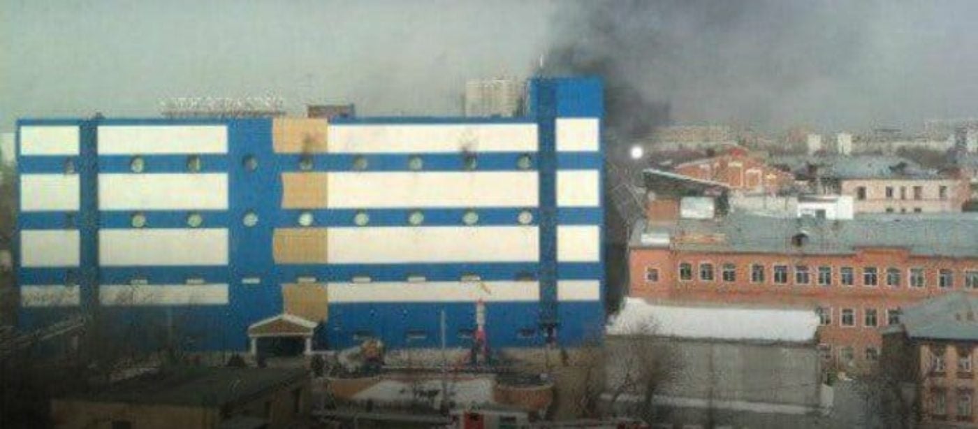 Russia incendio centro commerciale Mosca