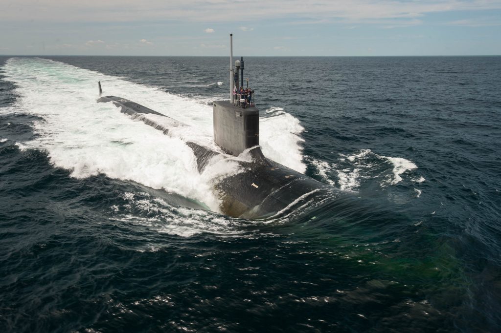 sottomarino Usa raid Siria Napoli