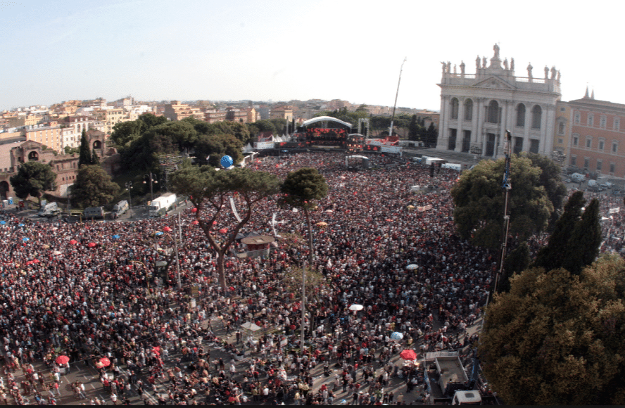Concerto Primo Maggio Roma come arrivare a piazza San Giovanni