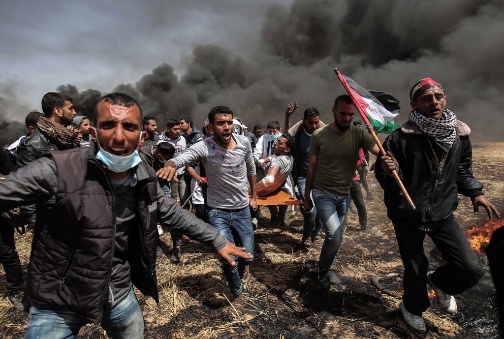 palestina gaza scontri guerra