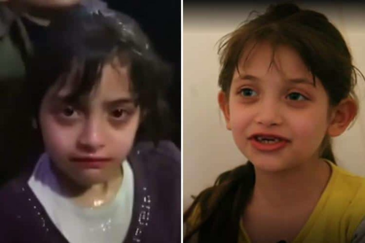 siria armi chimiche bambina
