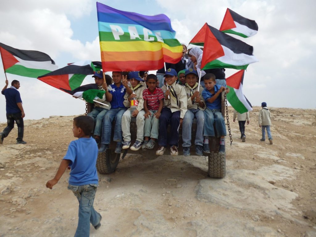 palestina nonviolenza intifda