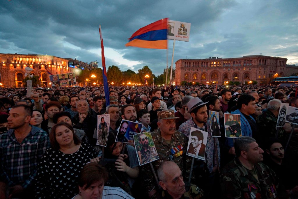 armenia news proteste