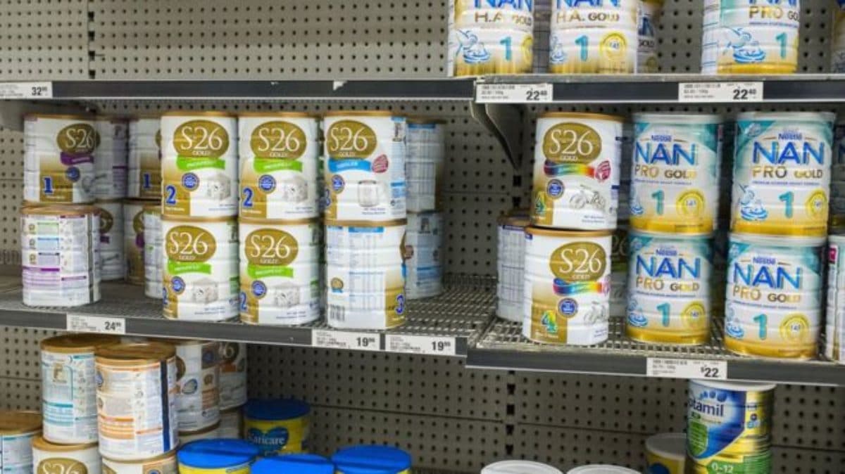 australia supermercati latte polvere