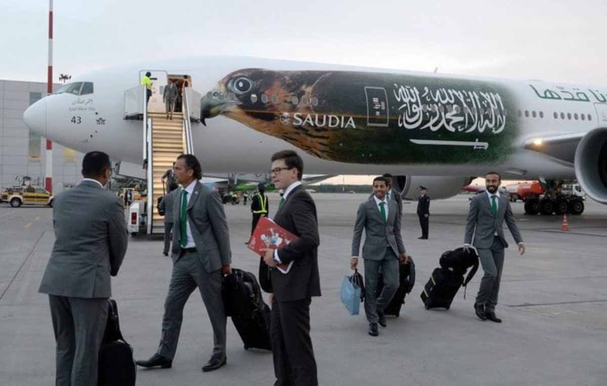 Arabia Saudita aereo Mondiali