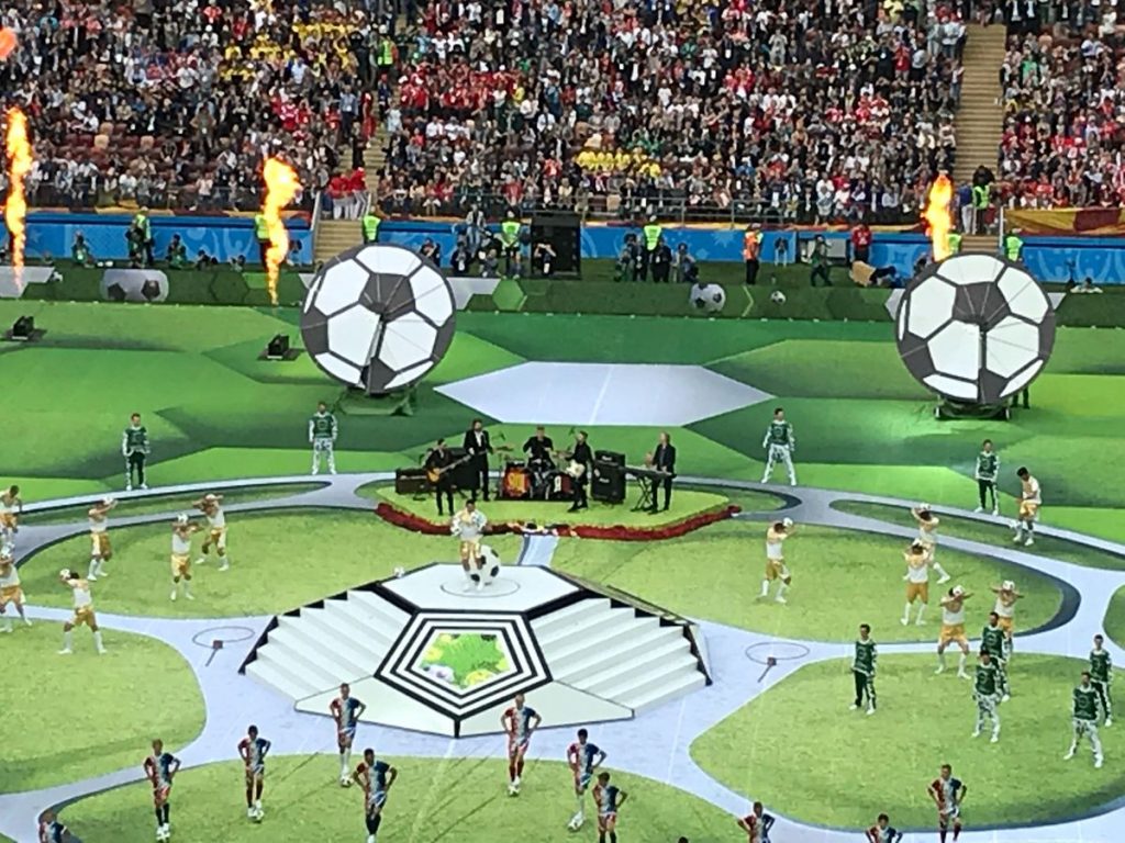 Cerimonia apertura Mondiali diretta live in tempo reale