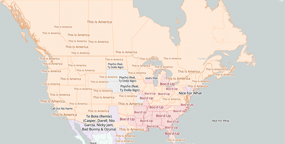 Mappa canzoni