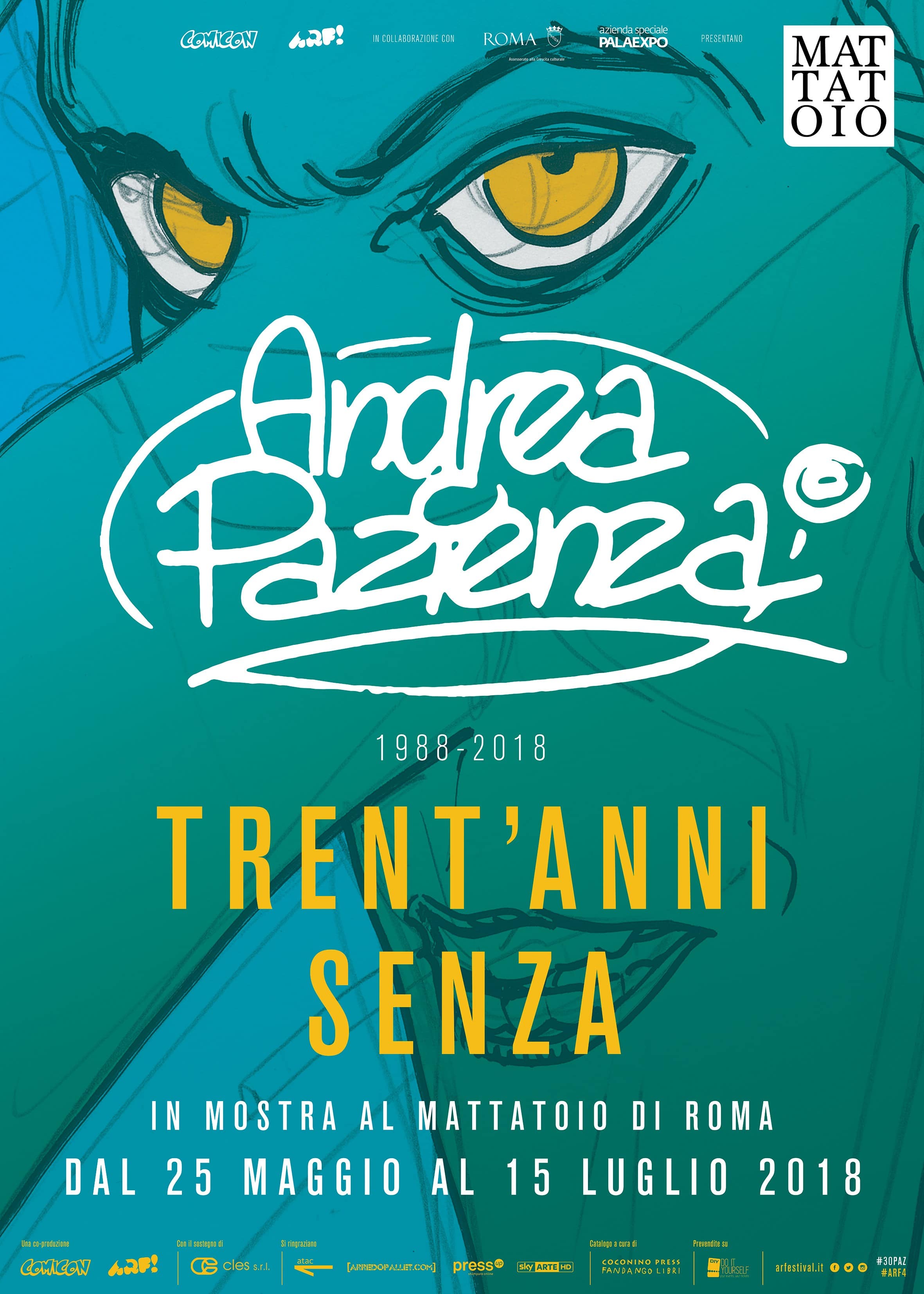 andrea pazienza mostra roma