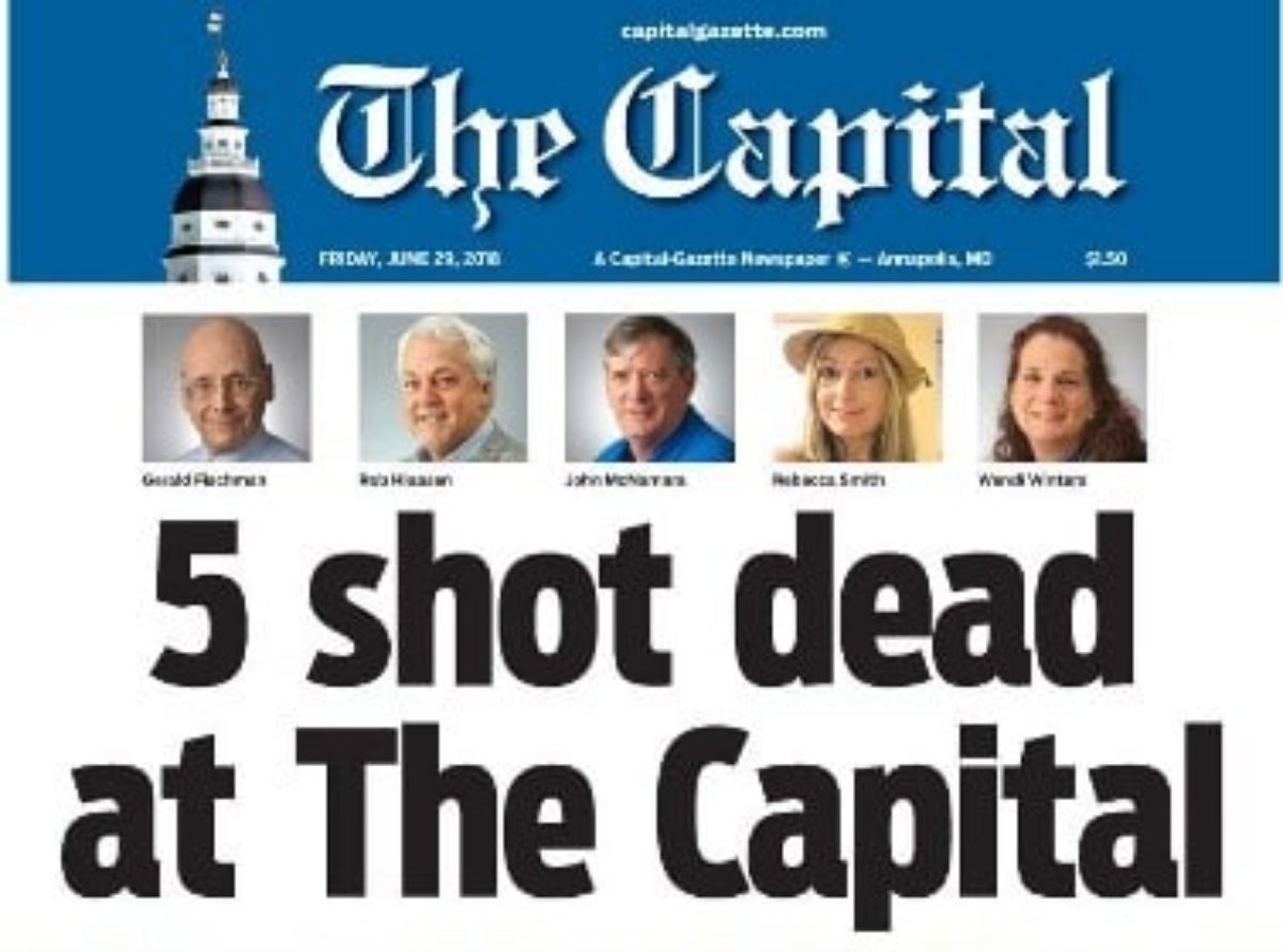 vittime sparatoria capital gazette