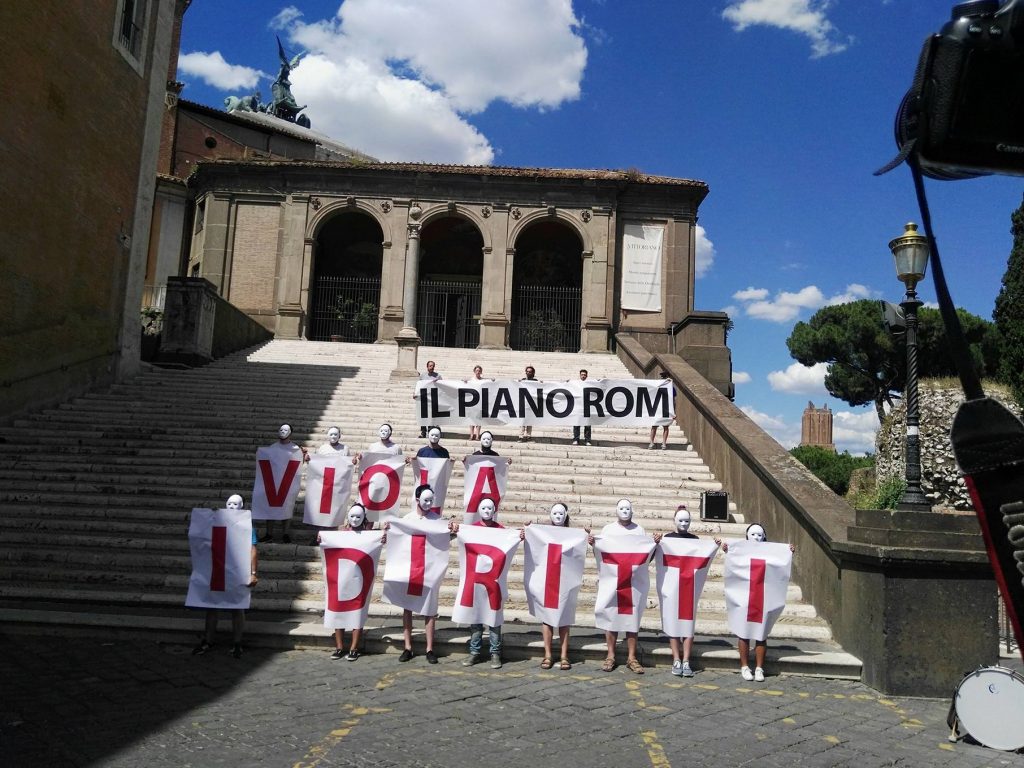 comune roma viola diritti rom