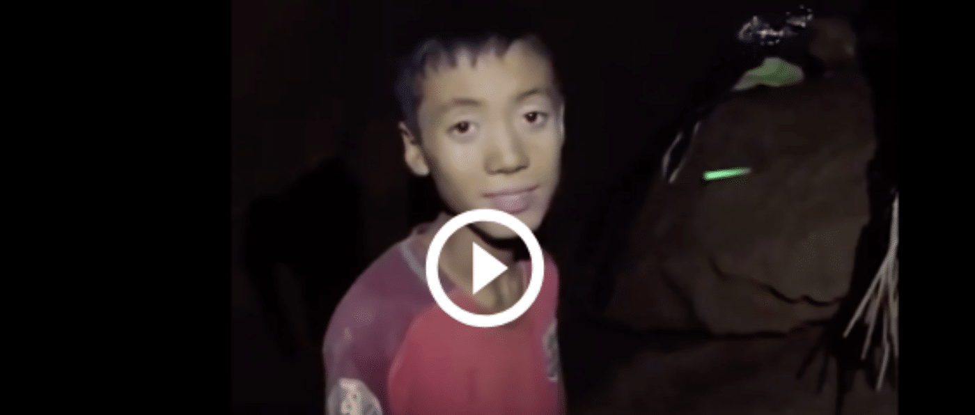 thailandia bambini grotta video