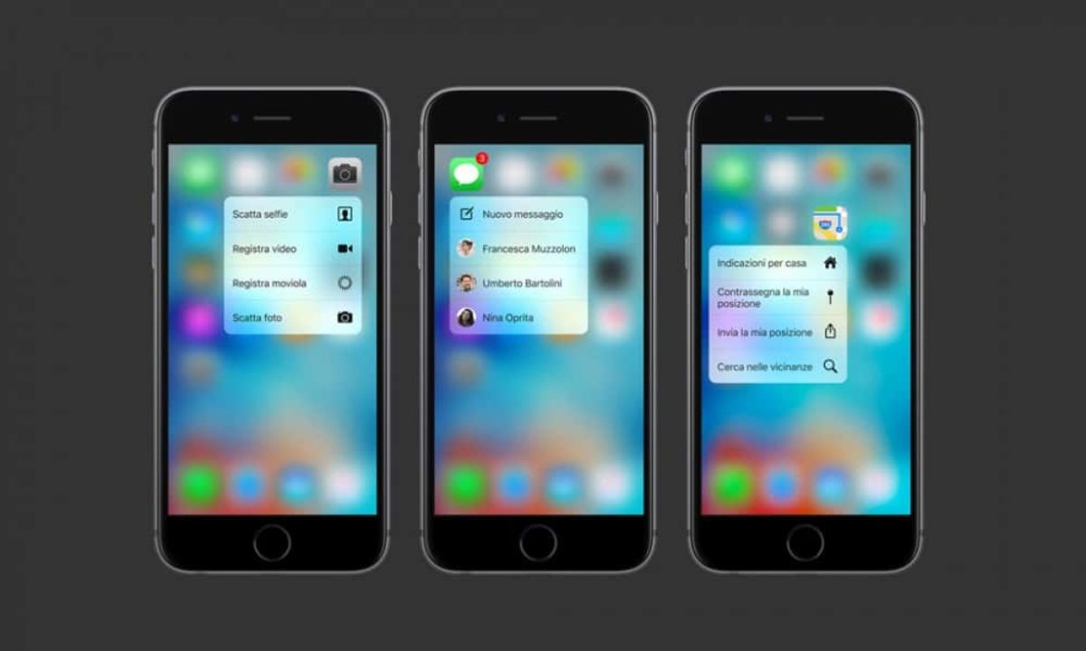 nuovi Iphone 2018 3d touch