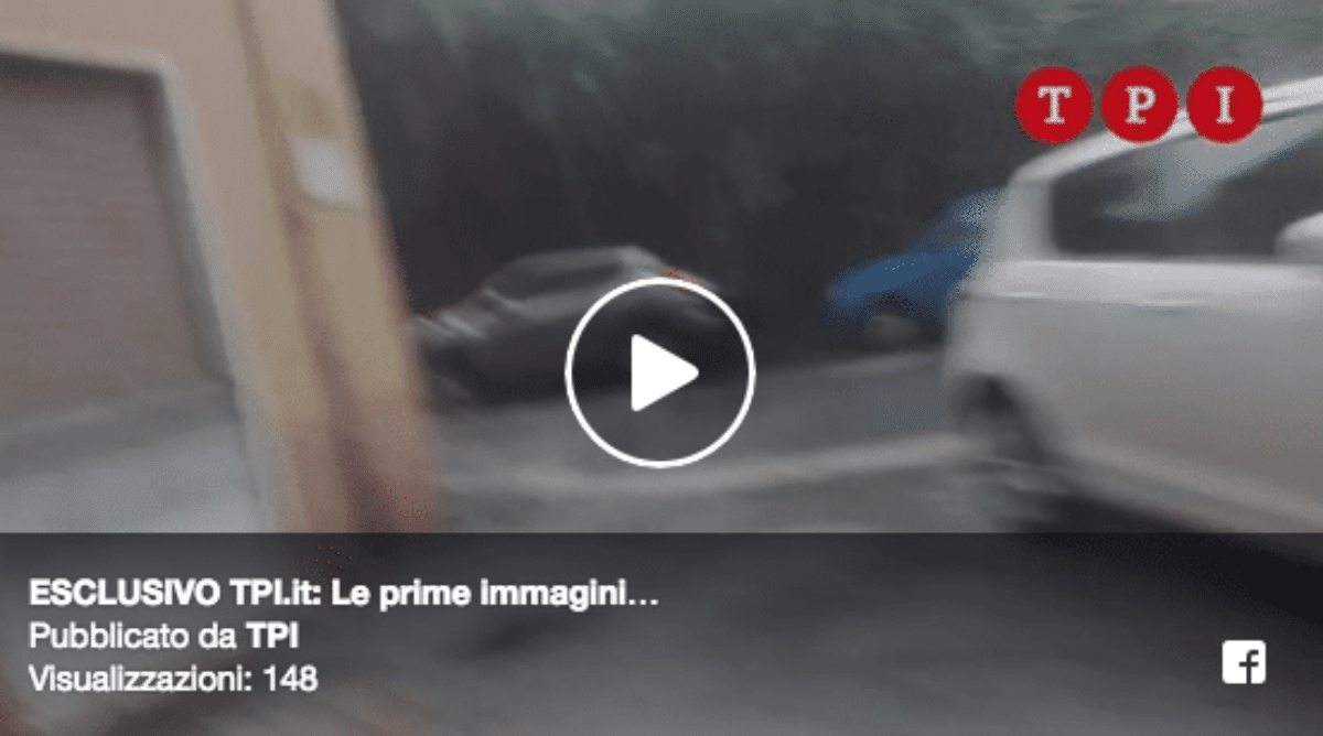video crollo ponte Morandi genova