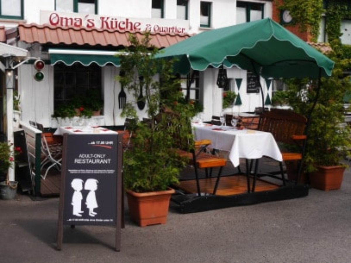 ristorante tedesco vieta bambini