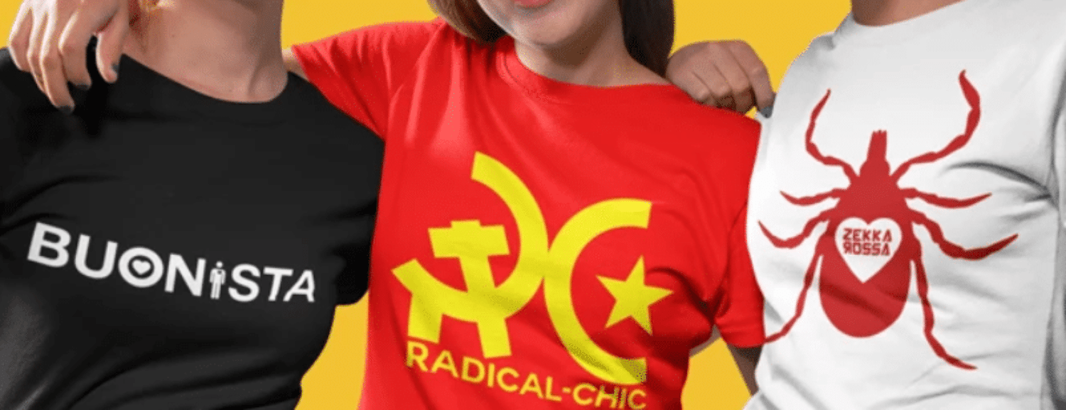 radical chic maglietta