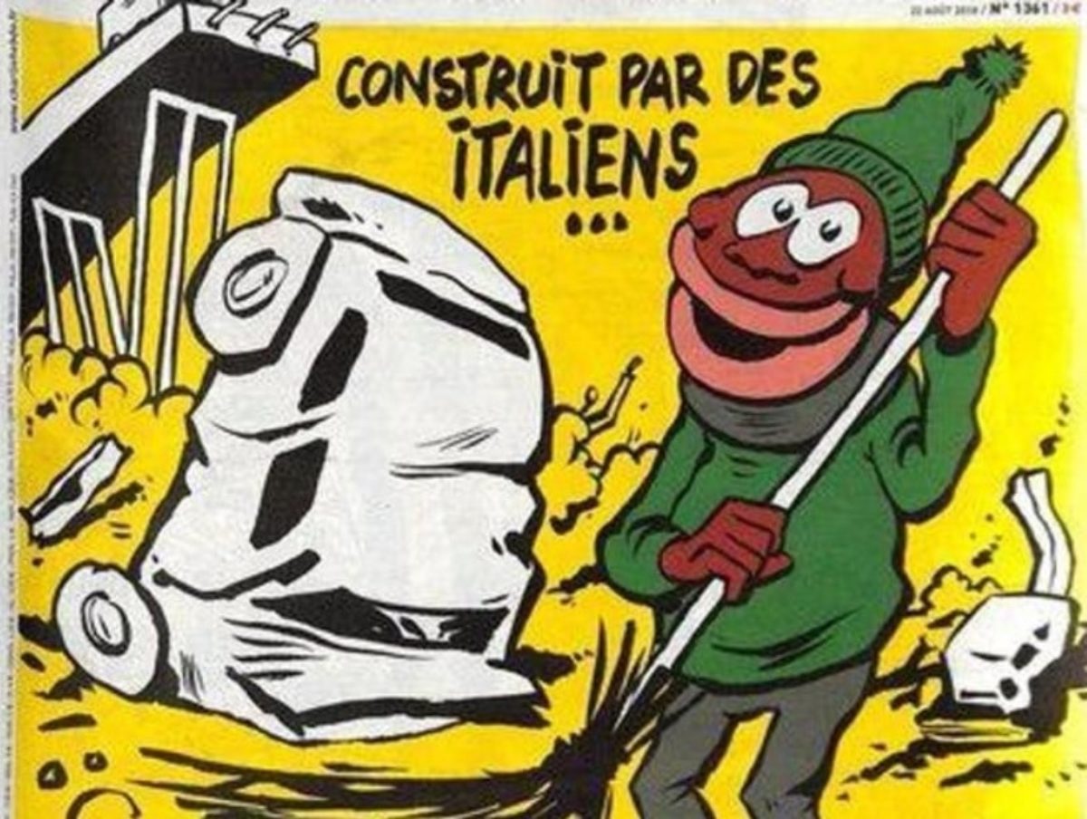 vignetta di Charlie Hebdo