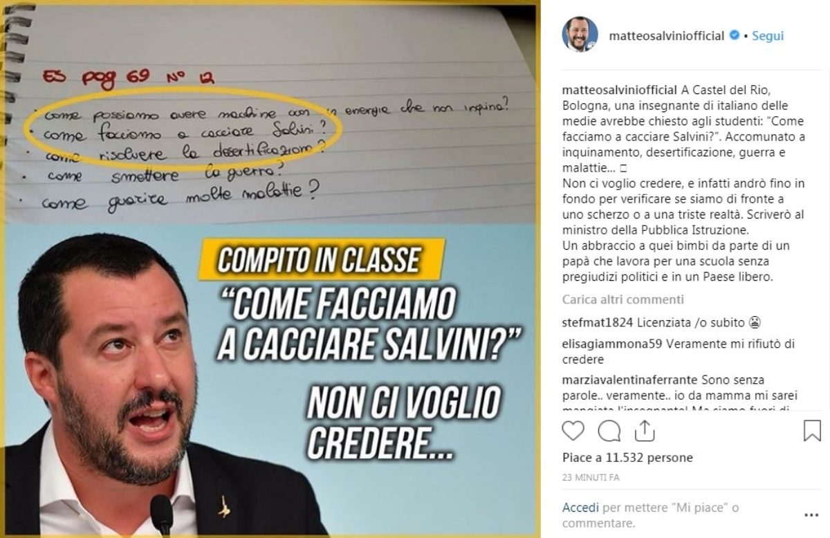 Come facciamo a cacciare Salvini