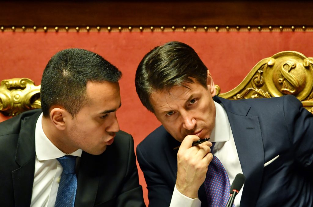 Di Maio Conte Ungheria Salvini