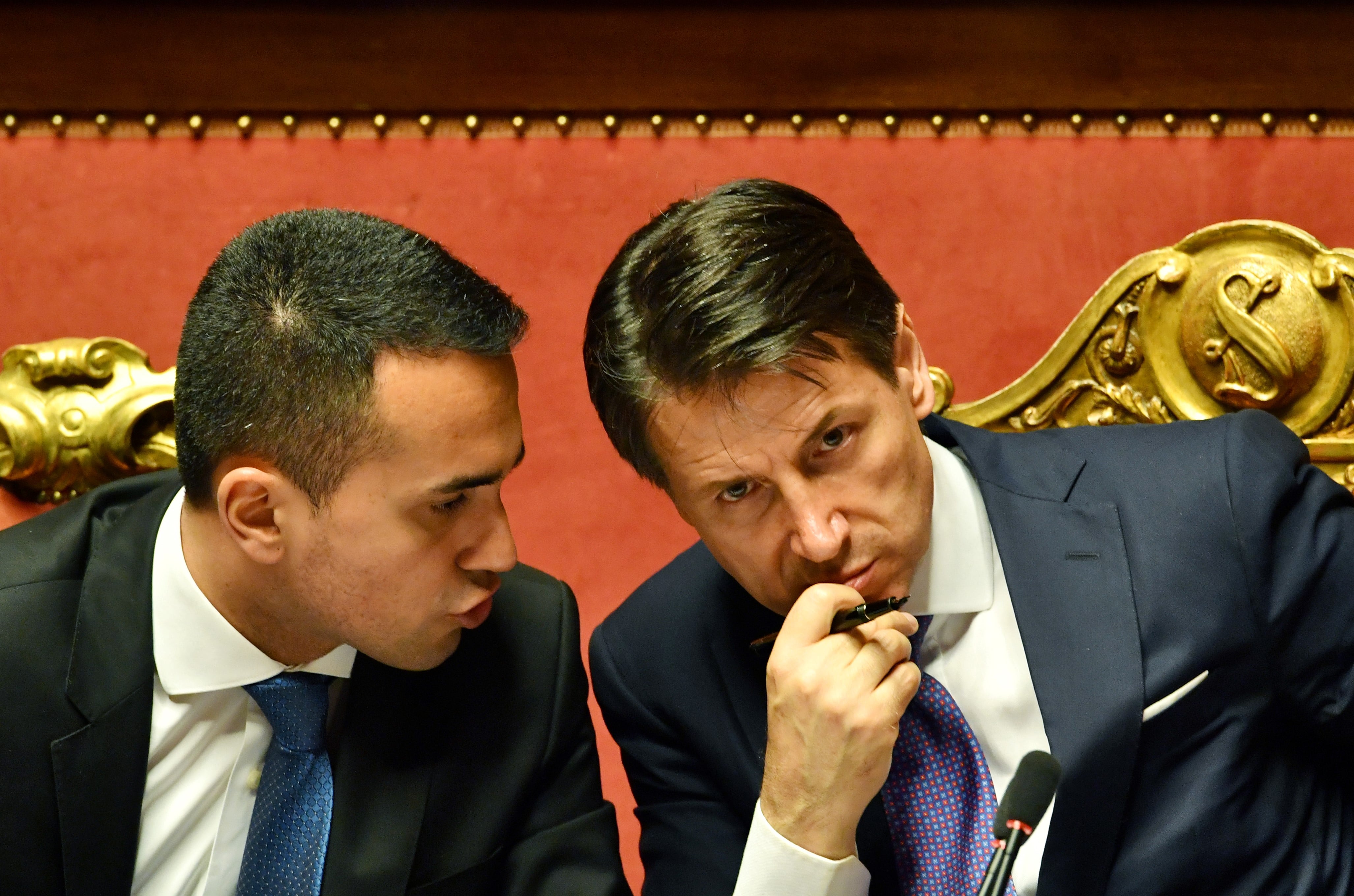 Risultati immagini per Di Maio e Conte immagini