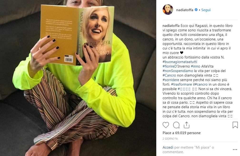 Facci contro Nadia Toffa