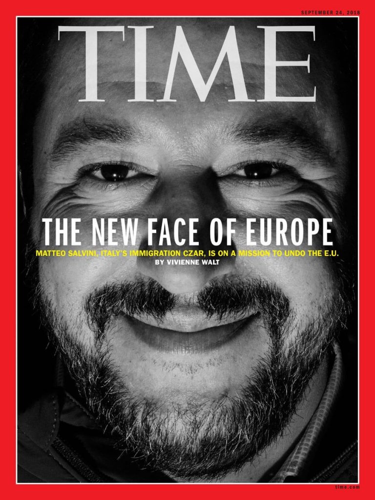 Salvini copertina Time