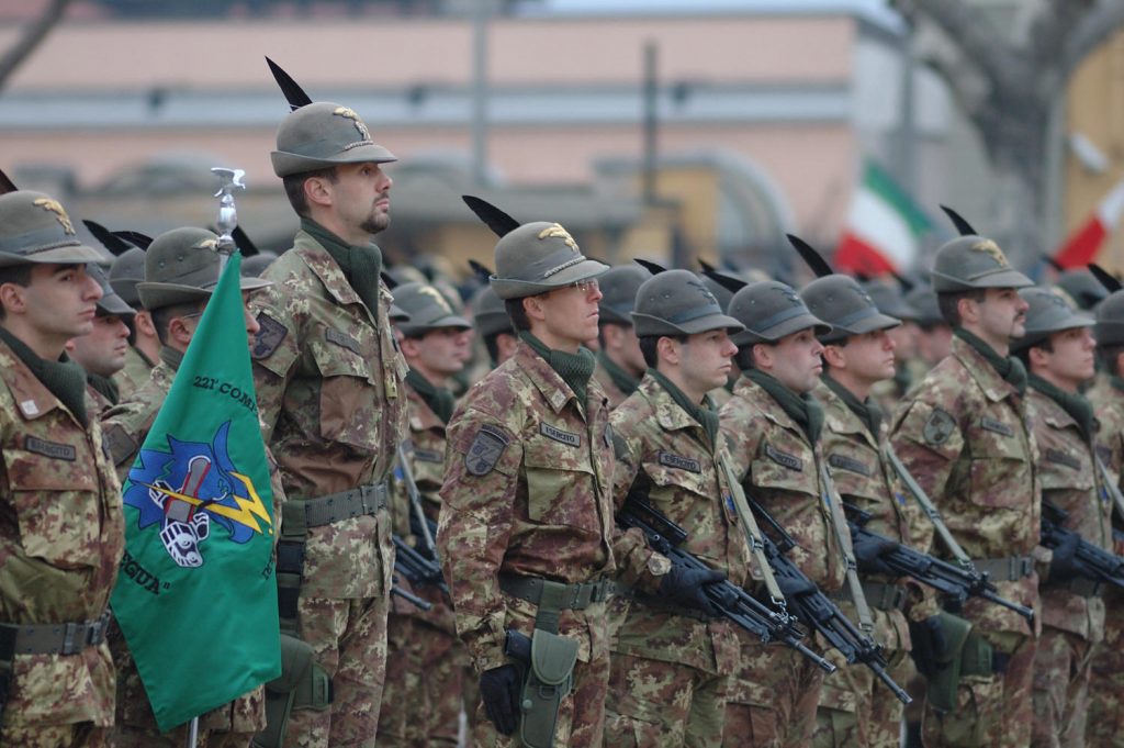 leva militare forza italia