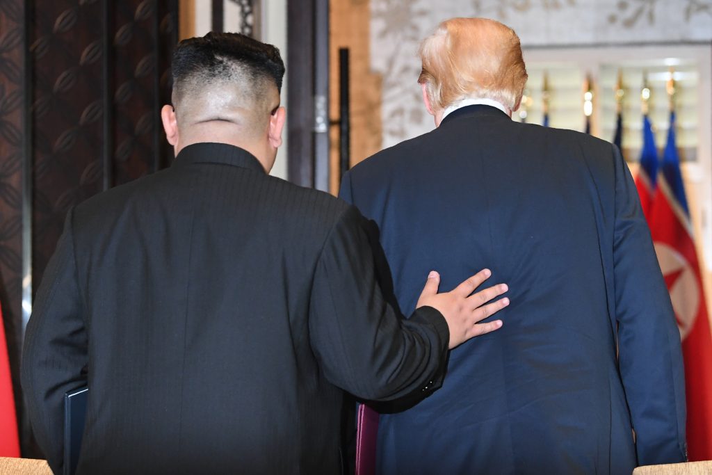 trump kim innamorati