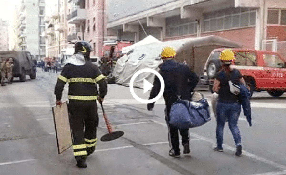 Genova sfollati rientro casa