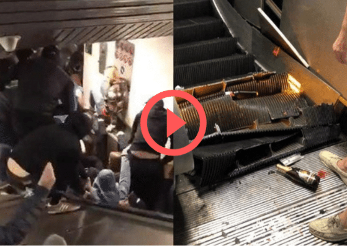 incidente metro roma video