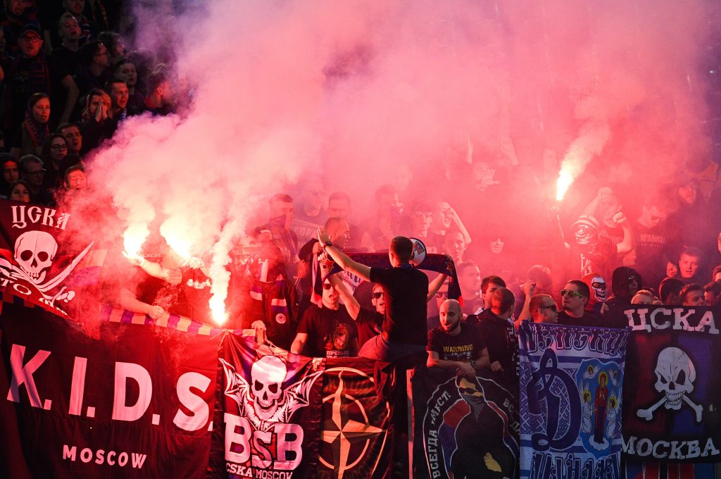 Roma CSKA mosca scontri