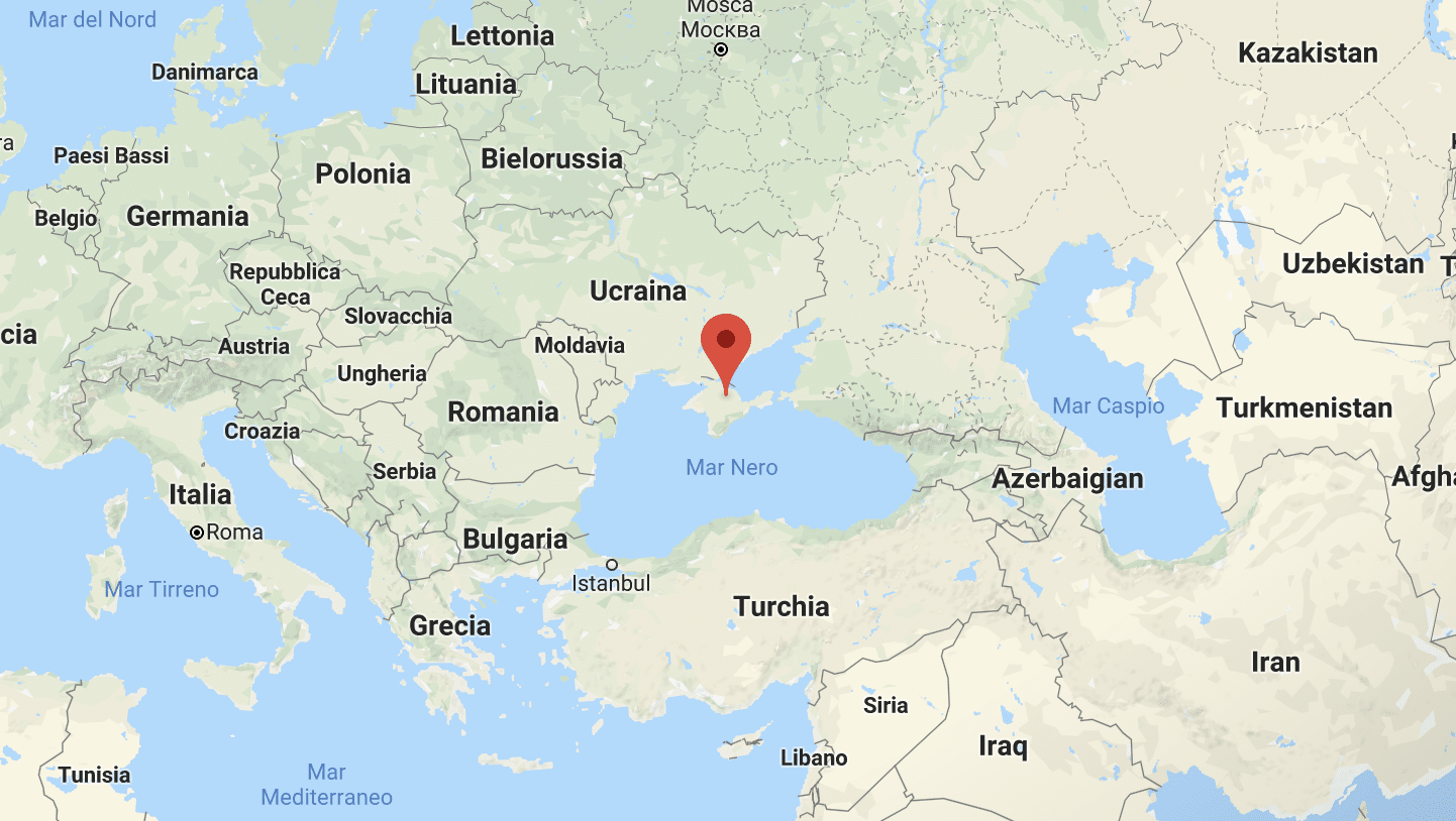 Cartina Mondo Ucraina