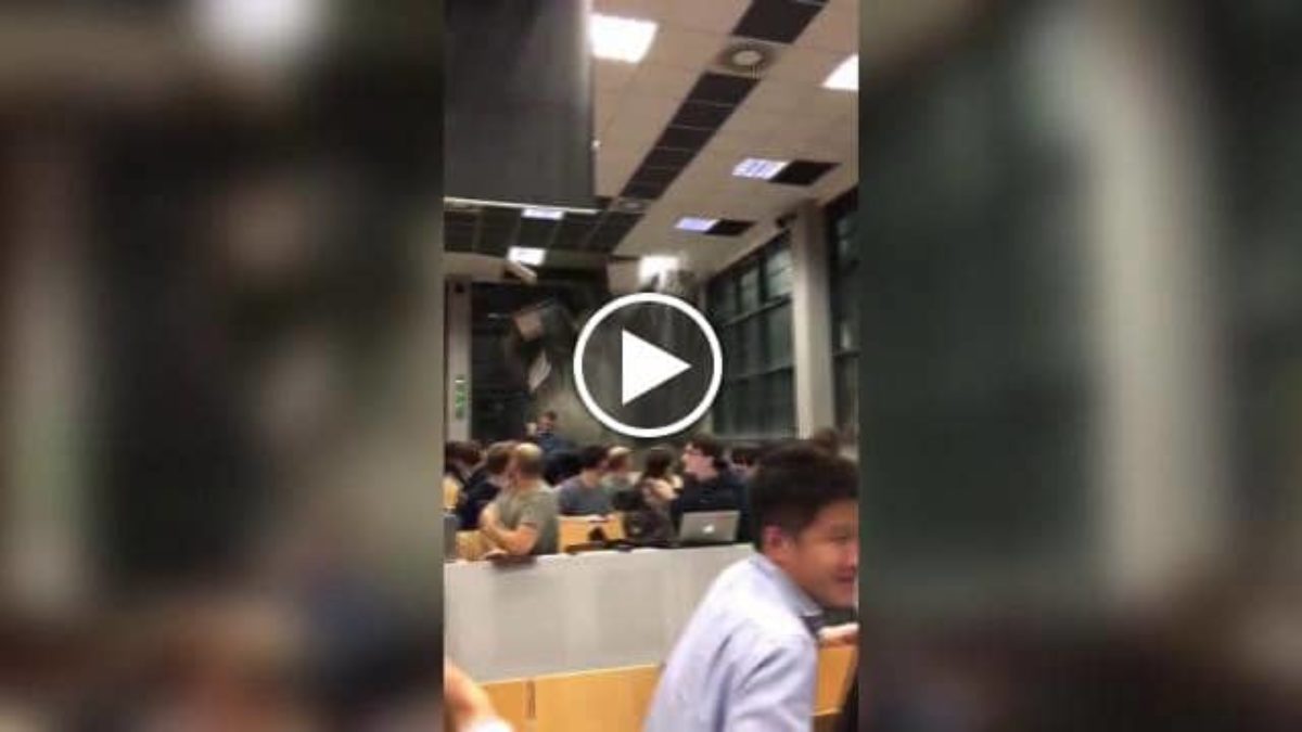 crollo soffitto politecnico milano