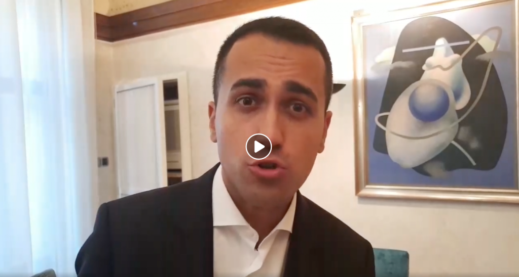 di maio urne trasparenti