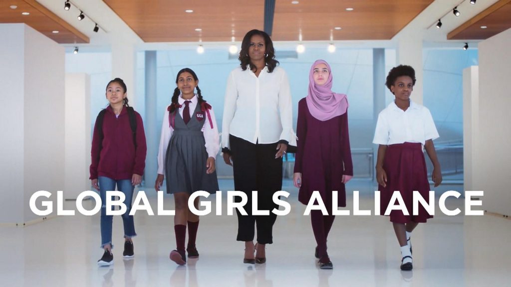 michelle obama global girls alliance