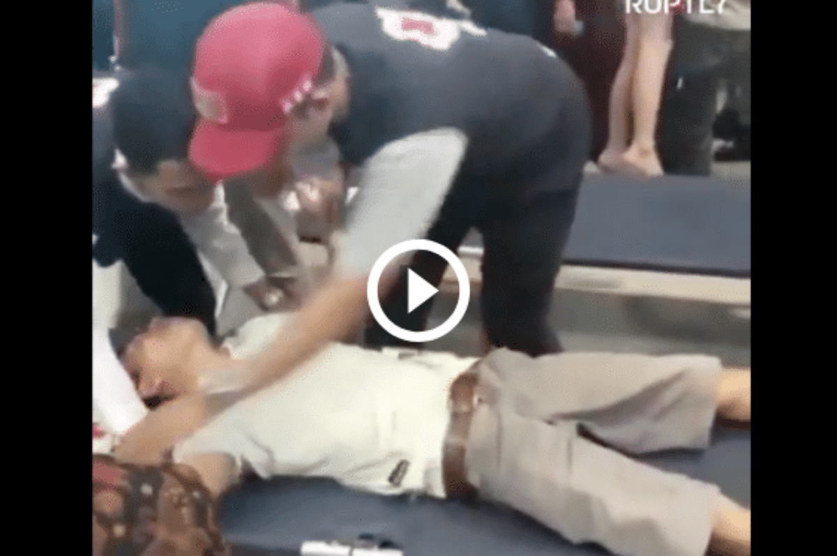 incidente aereo Indonesia video