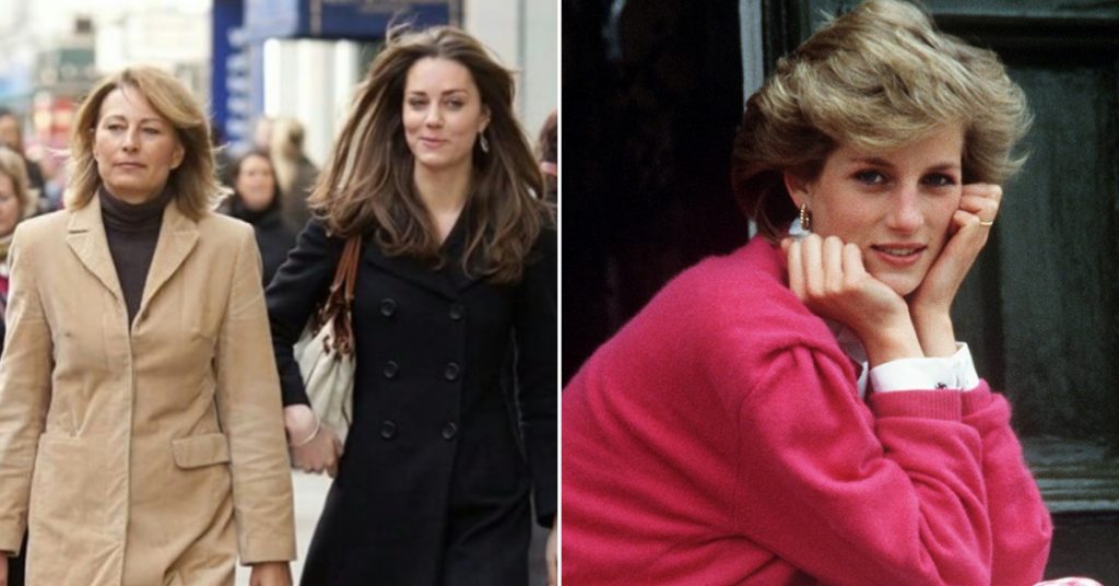 kate middleton madre lady d
