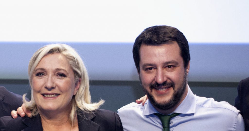 le pen incontra salvini