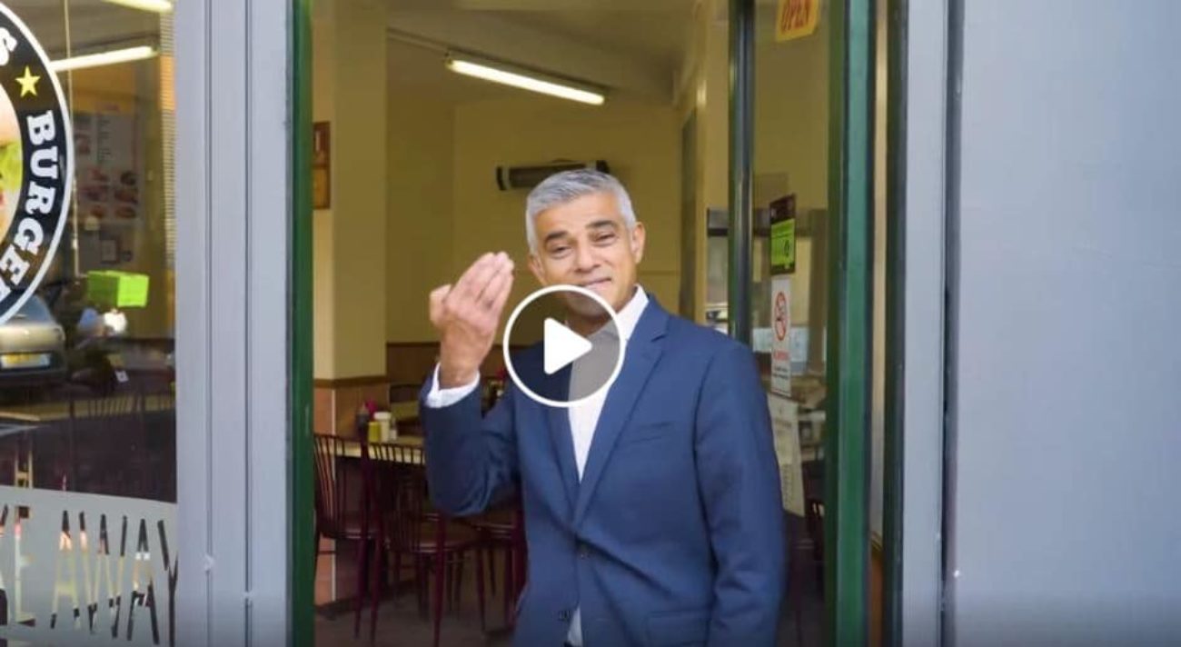 londra spot sadiq khan